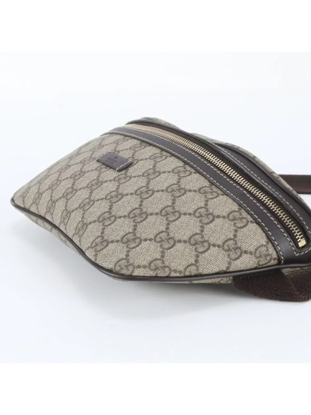 Gucci GG Supreme Leather Belt Bag Body Waist Pouch